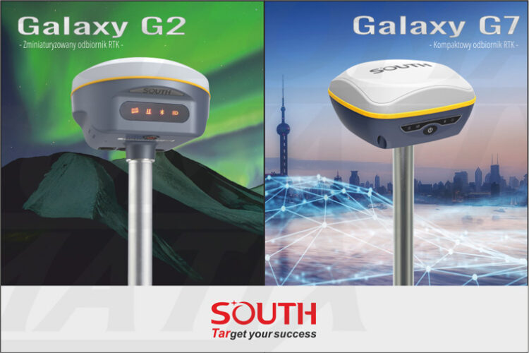Nowe odbiorniki GPS GNSS South G2 i G7! Już wkrótce!