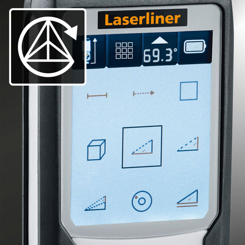 Dalmierz laserowy Laserliner LaserRange-Master Gi5 Hardbox 50m